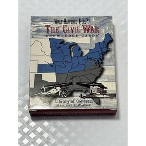 What Happened Here- The Civil War Knowledge Cards (48 Card Deck) Margaret Wagner